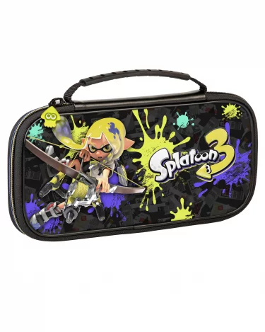 Luxusní cestovní pouzdro pro Nintendo Switch Splatoon 3 (Switch & Lite & OLED Model)
