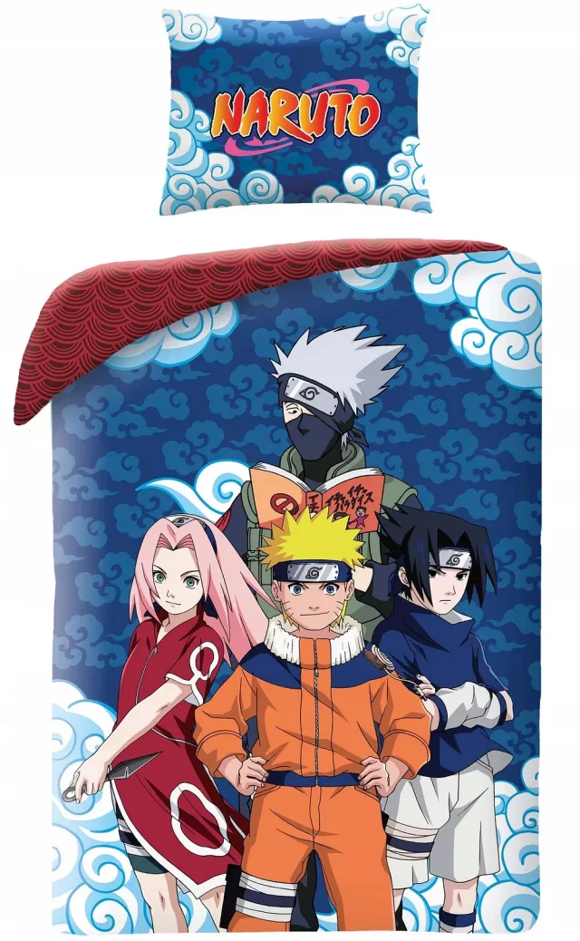 Výhodný set Naruto Shippuden - Povlečení + polštář