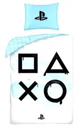 Povlečení PlayStation - Buttons (bílé)