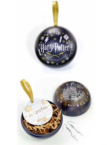 Vánoční ozdoba Harry Potter- Yule Ball (s náušnicemi uvnitř)