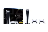 Konzole PlayStation 5 825 GB - Bílá (Digital Edition) + 2x DualSense bílý