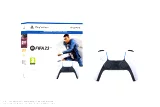Ovladač DualSense - Bílý + FIFA 23