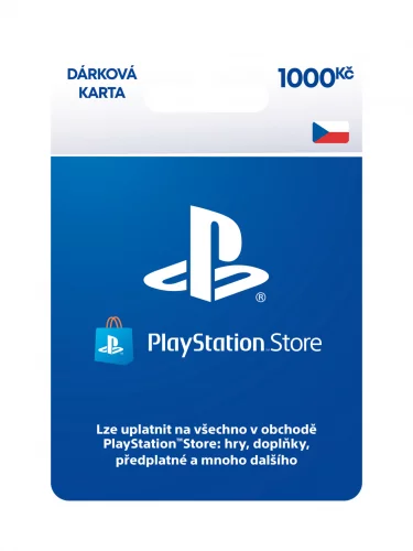 PlayStation Store – Dárková karta 1000 Kč