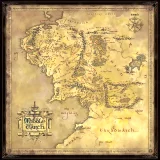 Puzzle Lord of the Rings - Middle Earth Map
