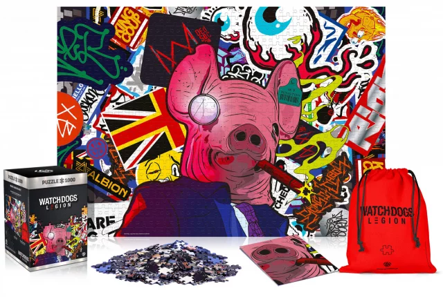 Puzzle Watch Dogs: Legion - Pig Mask (Good Loot)