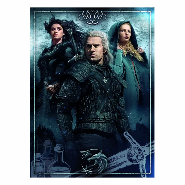 Puzzle Zaklínač - Ciri, Yennefer a Geralt (Netflix)