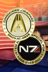 Replika Mass Effect - N7 Premium Box (medaile, mince, nášivka)