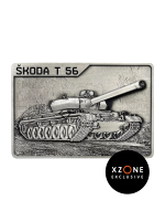 Sběratelská plaketka World of Tanks - Škoda T-56 (Xzone Exclusive)