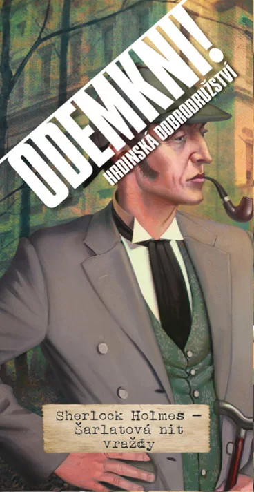 Desková hra Odemkni: Hrdinská dobrodružství - Sherlock Holmes: Šarlatová nit vraždy