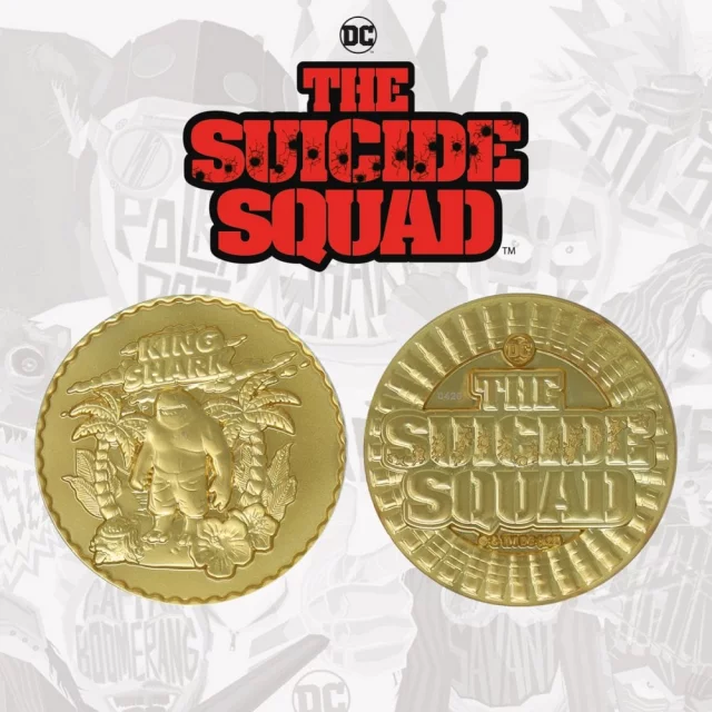 Sběratelská mince The Suicide Squad - King Shark