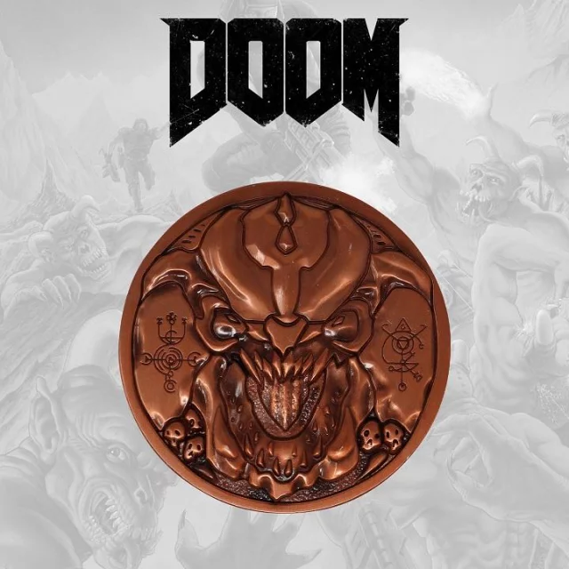Sběratelský medailon Doom - Pinky