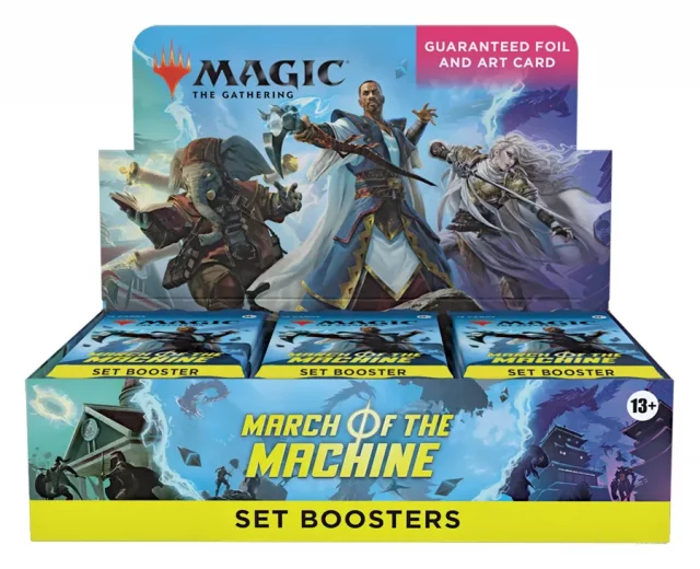Karetní hra Magic: The Gathering March of the Machine - Set Booster Box (30 boosterů)