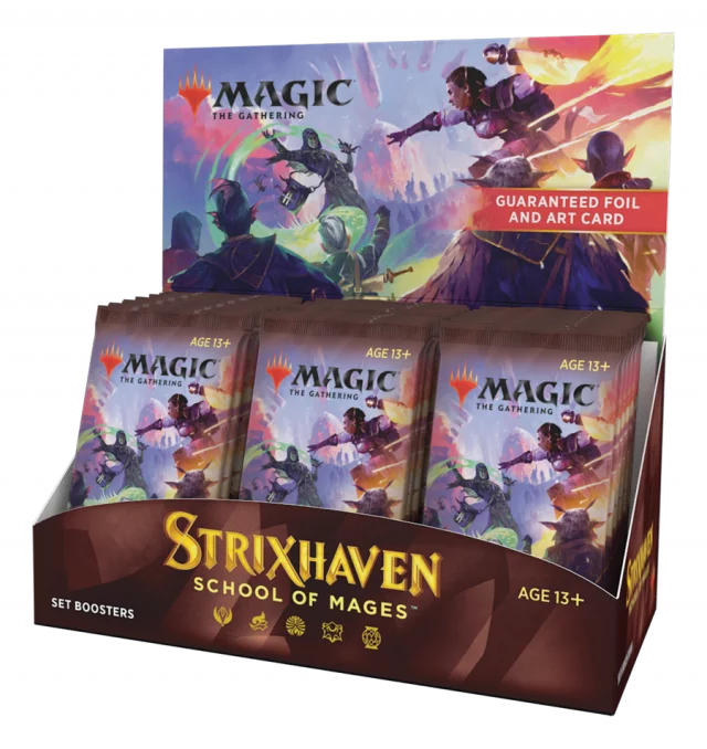 Karetní hra Magic: The Gathering Strixhaven - Set Booster (12 karet)