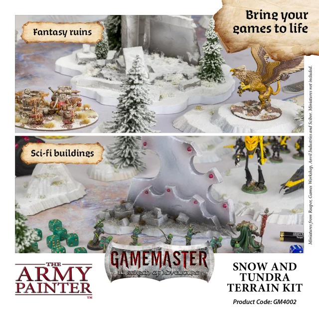 Barvicí sada Gamemaster - Snow and Tundra (sníh)