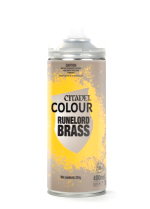 Spray Citadel Runelord Brass - základní barva, hnědá (sprej)