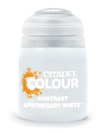 Citadel Contrast Paint (Apothecary White) - kontrastní barva - bílá