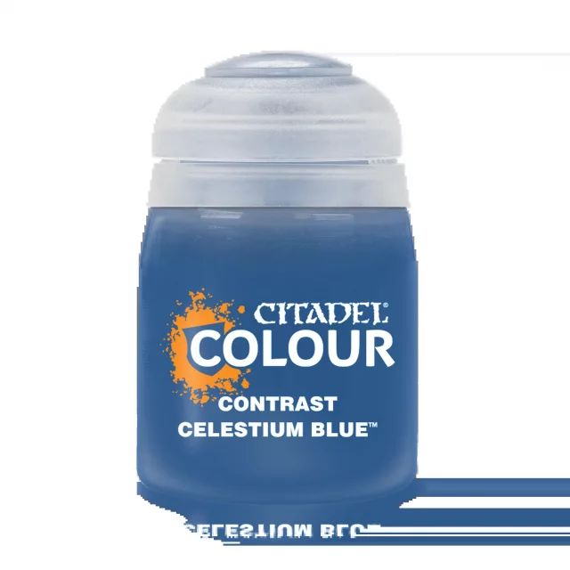 Citadel Contrast Paint (Celestium Blue) - kontrastní barva - modrá