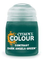 Citadel Contrast Paint (Dark Angels Green) - kontrastní barva - zelená