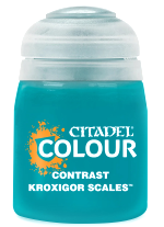 Citadel Contrast Paint (Kroxigor Scales) - kontrastní barva - zelená
