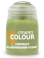 Citadel Contrast Paint (Plaguebearer Flesh) - kontrastní barva - zelená
