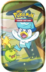 Karetní hra Pokémon TCG - Paldea Pals Mini Tin: Quaxly & Smoliv