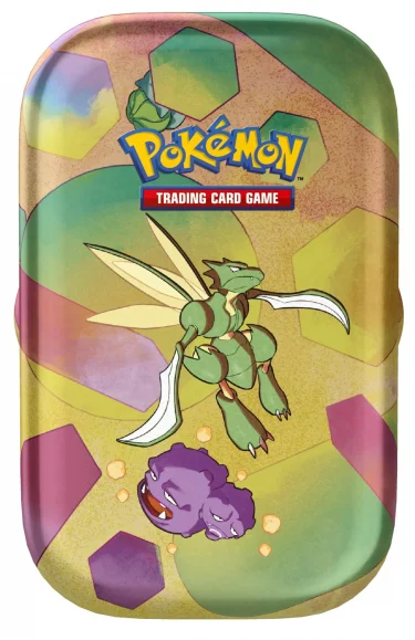 Karetní hra Pokémon TCG: Scarlet & Violet 151 - Mini Tin: Scyther & Weezing