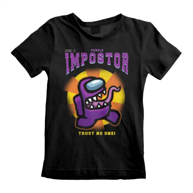 Tričko dětské Among Us - Purple Impostor