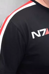Tričko Mass Effect - N7 Stripe Logo