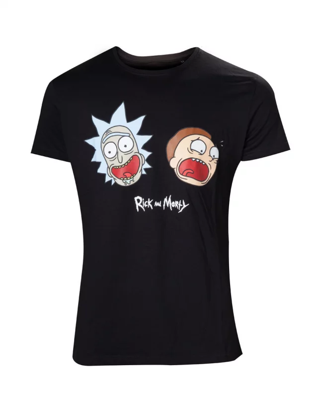 Tričko Rick and Morty - Crazy Faces
