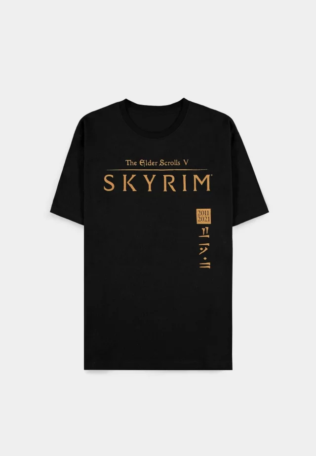 Tričko The Elder Scrolls V: Skyrim - Metallic