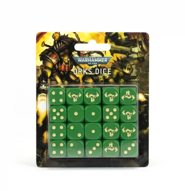 Kostky Warhammer 40000 - Orks (20 ks)