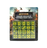 Kostky Warhammer Age of Sigmar - Grand Alliance Destruction (20 ks)