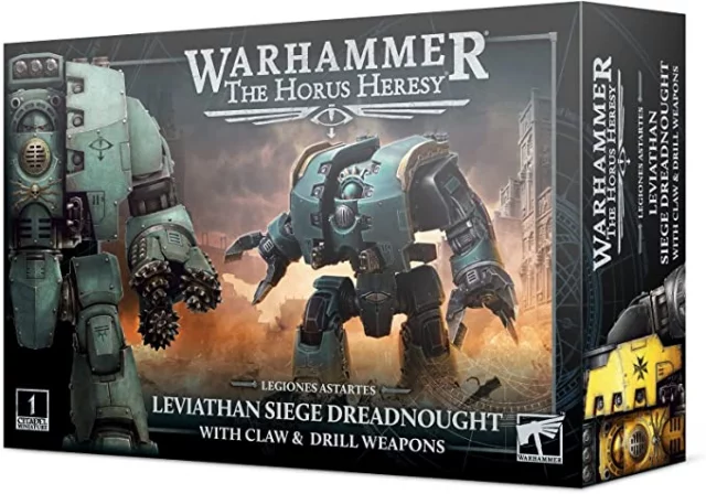 Warhammer: Horus Heresy - Legiones Astartes Leviathan Siege Dreadnought with Claw & Drill (1 figurka)
