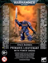 W40k: Primaris Lieutenant with Power Sword