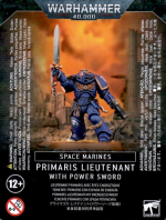 W40k: Primaris Lieutenant with Power Sword