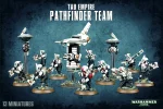 W40k: Tau Empire Pathfinder Team (10+3 figurky)