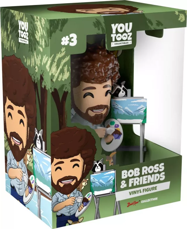 Figurka Bob Ross - Bob Ross & Friends (Youtooz Bob Ross 3)