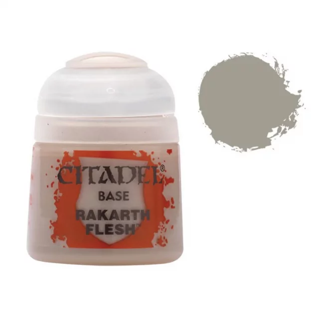 Citadel Base Paint (Rakarth Flesh) - základní barva, šedá